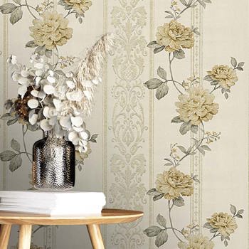 کاغذ دیواری اورانیوم طرح     گلدارقواره ای