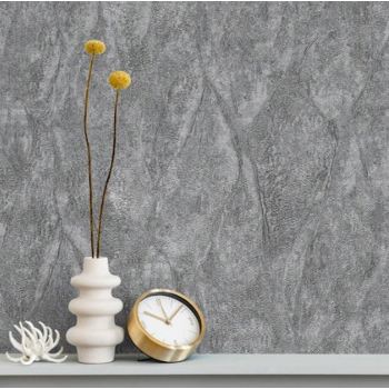 کاغذ دیواری کربن طرح رگه‌دار خاکستری کد ۱۰۲۹۳